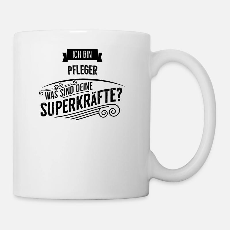 Pfleger - Tasse - Weiß
