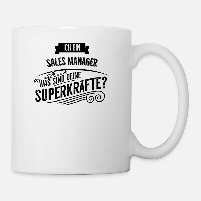 Sales Manager - Tasse - Weiß