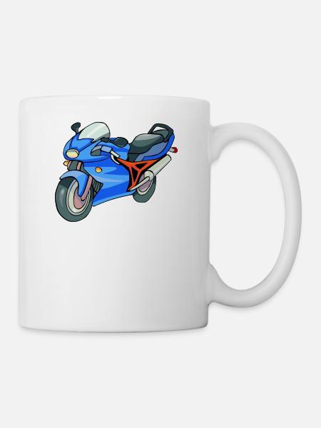 motos de motocross athlète sport motorrad40 - Mug blanc - blanc