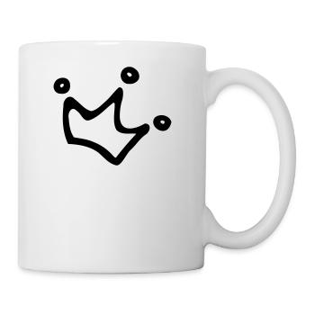 Princesses Princess Queen Prince King Crown - Mug - white - Right
