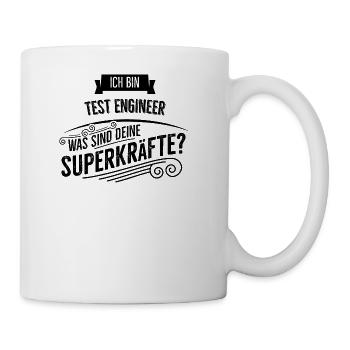 Test Engineer - Tasse - Weiß - Rechts