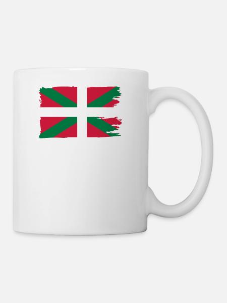 ikurriña - Mug blanc - blanc