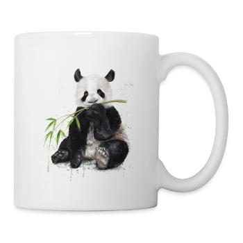 Panda - Tasse - Weiß - Rechts