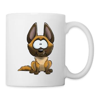 I am Malinois - Mug - white - Right