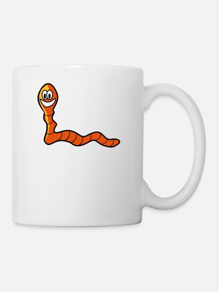 Earthworm worm - Mug - white