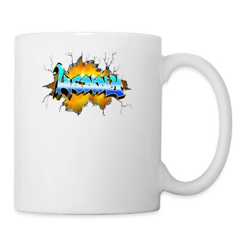 LENNY Graffiti - Tasse - Weiß - Rechts