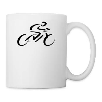 Radsport - Tasse - Weiß - Rechts