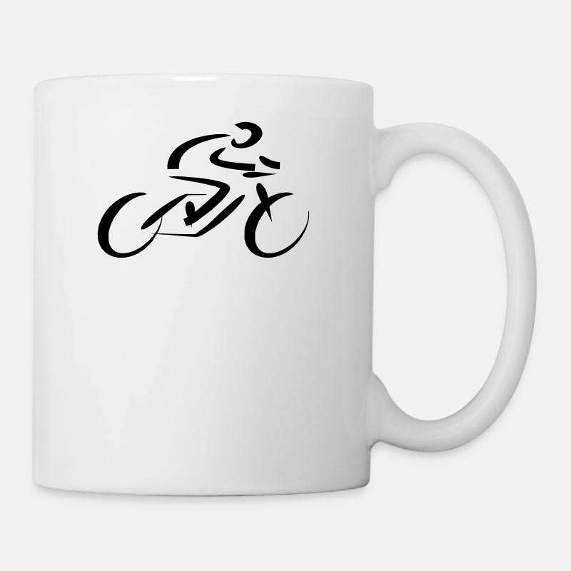 Radsport - Tasse - Weiß
