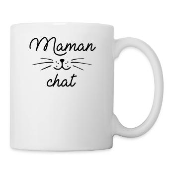 Maman chat - Mug blanc - blanc - Droite