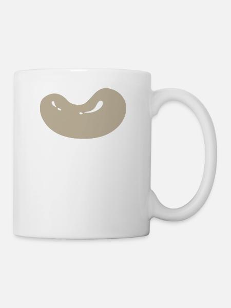 haricots légume légumes de haricots de vegetables12 - Mug blanc - blanc