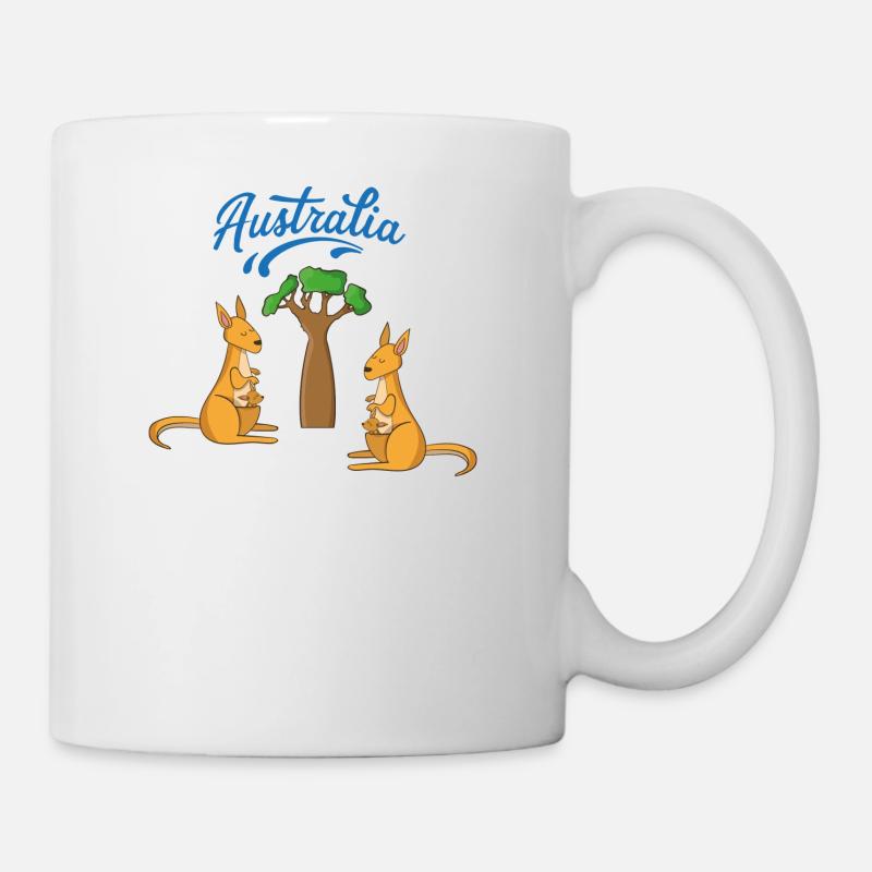 Australien - Tasse - Weiß
