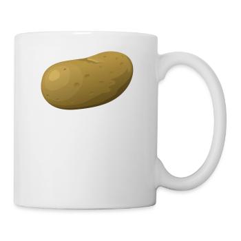 kartoffeln potato halloween gemuese vegetables42 - Tasse - Weiß - Rechts