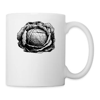 salad salad lettuce halloween vegetables vegetables5 - Mug - white - Right
