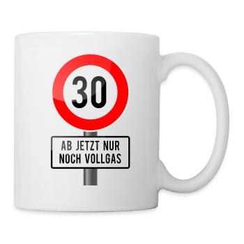 30vollgas - Mug blanc - blanc - Droite