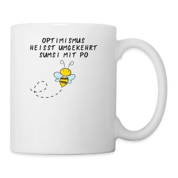 Sumsi mit Po - Tasse - Weiß - Rechts