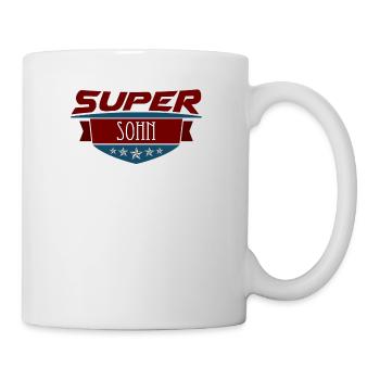 Super Sohn - Tasse - Weiß - Rechts