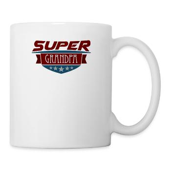 super Grand-père - Mug blanc - blanc - Droite