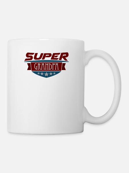 Super Grandpa - Tasse - Weiß
