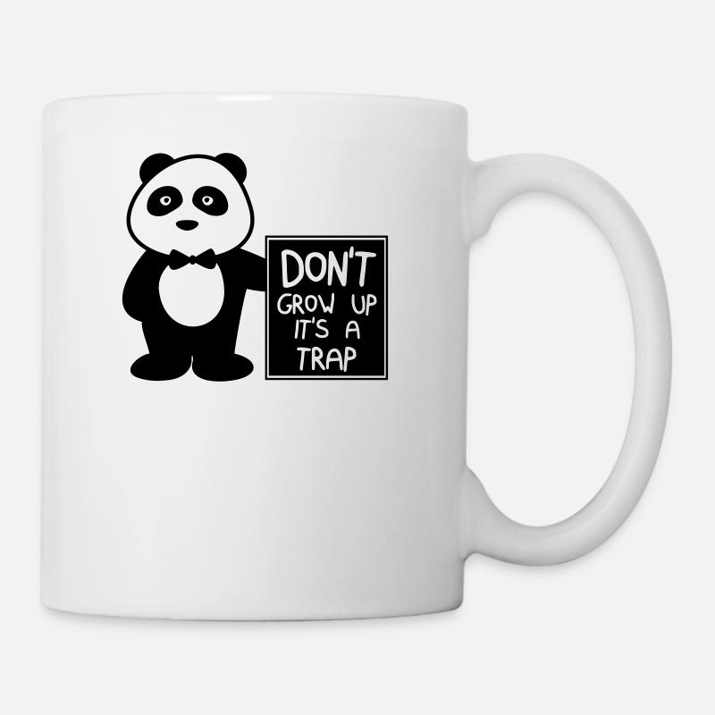 Don't grow up it's a joke - Tasse - Weiß