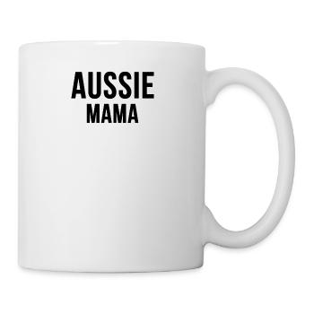 Australian Shepherd Aussie Dog Mum Gift - Mug - white - Right