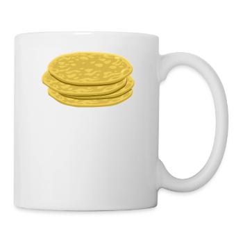 pancake pancakes crepes breakfast breakfast18 - Mug - white - Right