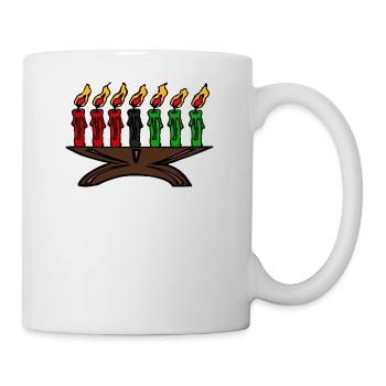 christmas winter reindeer santa claus ugly chr - Mug - white - Right