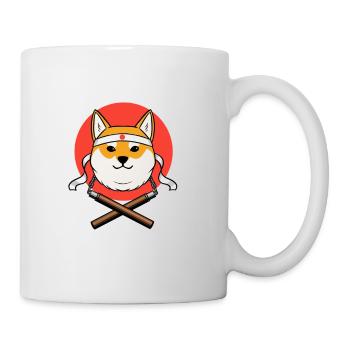 Akita Inu Japanese dog grace and pride - Mug - white - Right