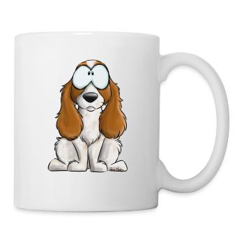 Je Suis Cocker Anglais Fauve Blanc - Mug blanc - blanc - Droite