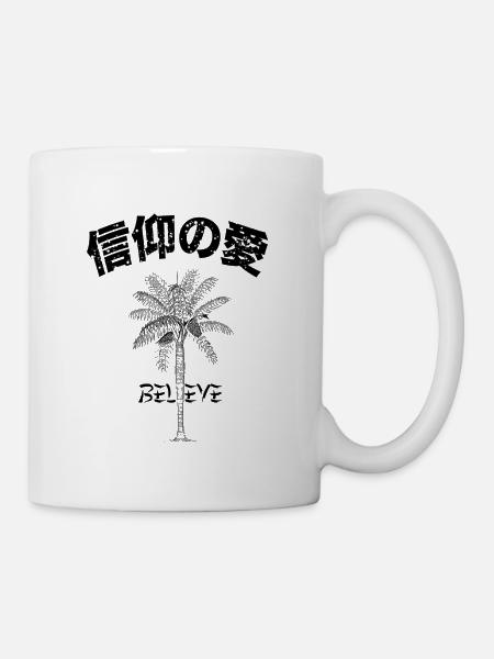 love of faith - Tasse - Weiß