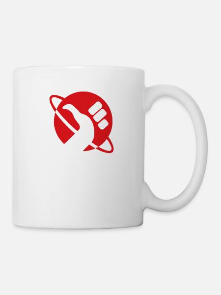 Planète du pouce! - Mug blanc - blanc