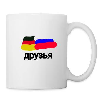 друзья - Tasse - Weiß - Rechts