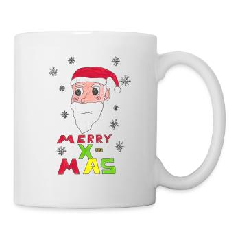 Santa Merry X-MAS - Mug - white - Right
