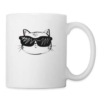 cat - Mug blanc - blanc - Droite