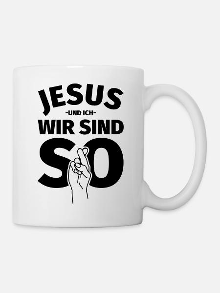 Jesus und ich - Tasse - Weiß