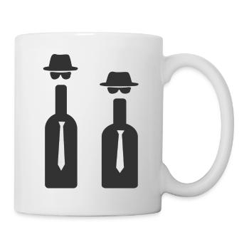 grapes weintrauben wine wein vines2 - Tasse - Weiß - Rechts