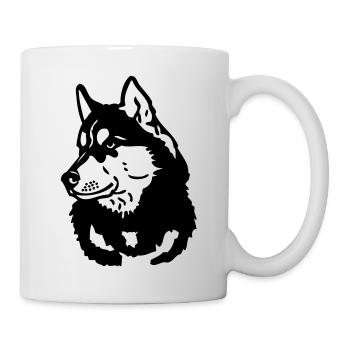 siberianhusky1 - Mug blanc - blanc - Droite