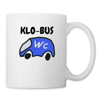 KLO-BUS - Tasse - Weiß - Rechts