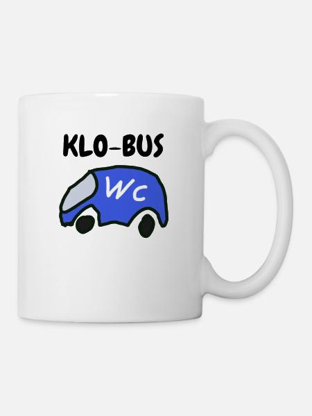 KLO-BUS - Tasse - Weiß