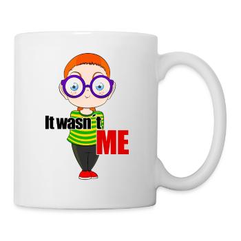 Il n'a pas été ME - Mug blanc - blanc - Droite