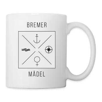 Bremer Maedel - Tasse - Weiß - Rechts