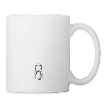 das Kaninchen und der Mond - Tasse - Weiß - Rechts