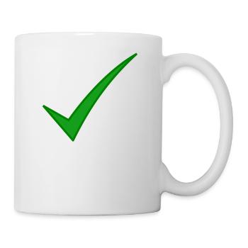 verified logo - Mug - white - Right