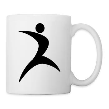 Dancing dancer dancer gymnastics 1c - Mug - white - Right