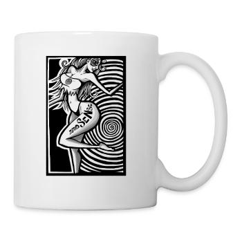 hypnotic love - Tasse - Weiß - Rechts
