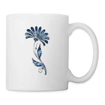 Schmuckblume - Mug blanc - blanc - Droite