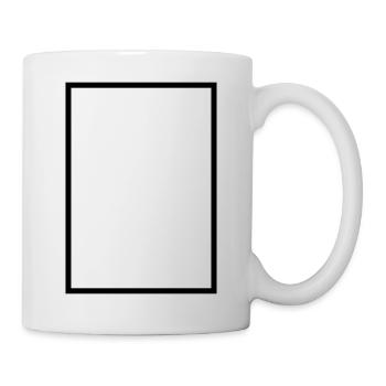 Mathematik Symbol - Rechteck - Tasse - Weiß - Rechts