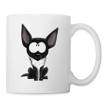 Je Suis Chihuahua - Noir Blanc - Mug blanc - blanc - Droite