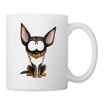 I'm Chihuahua - Black White Fire - Mug - white - Right