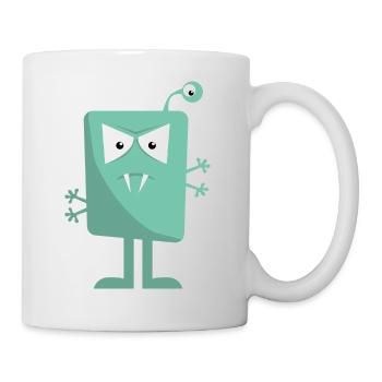 3 eyed monster - Mug - white - Right