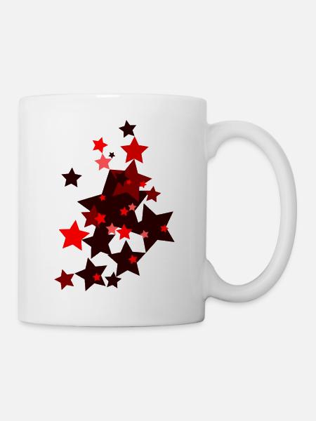 Sternen Himmel - Tasse - Weiß